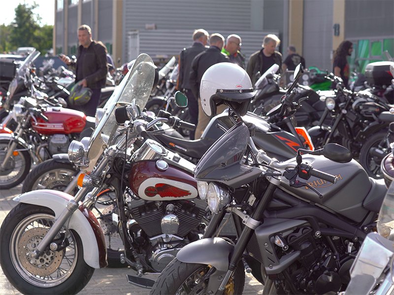 Bikes at Open Day